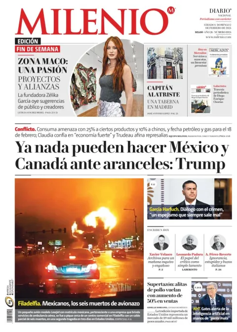Portada de Milenio