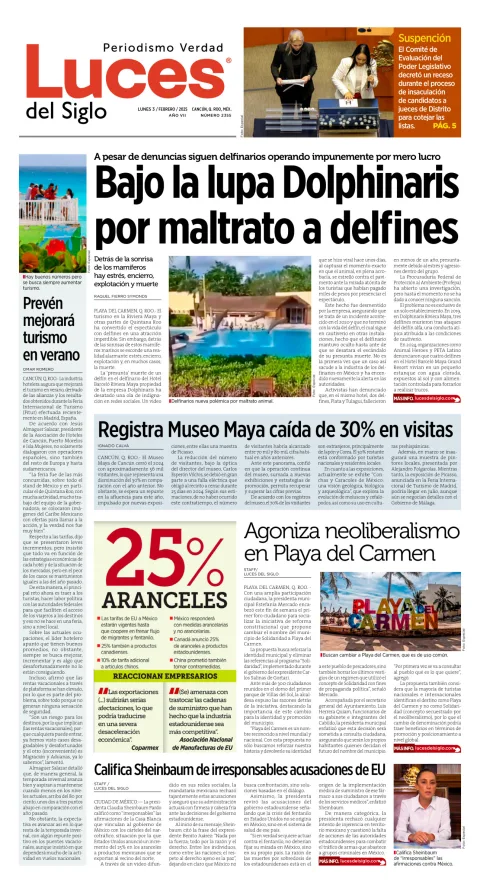 Portada de Luces del Siglo