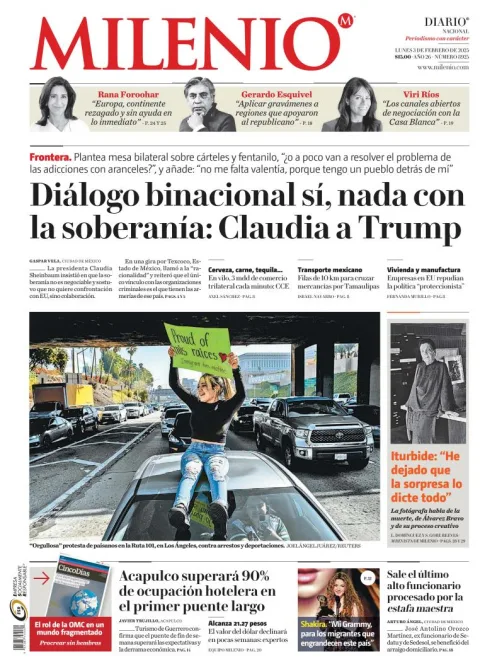 Portada de Milenio