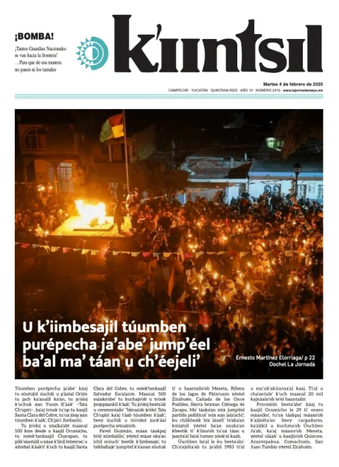 Portada de La Jornada - Kiintsil