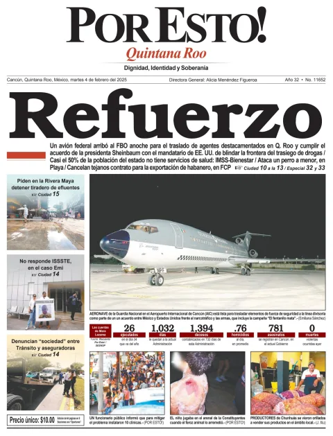Portada de Por Esto (quintana Roo Cancun)