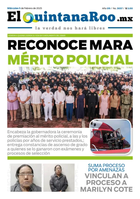 Portada de El Quintana Roo (portada)