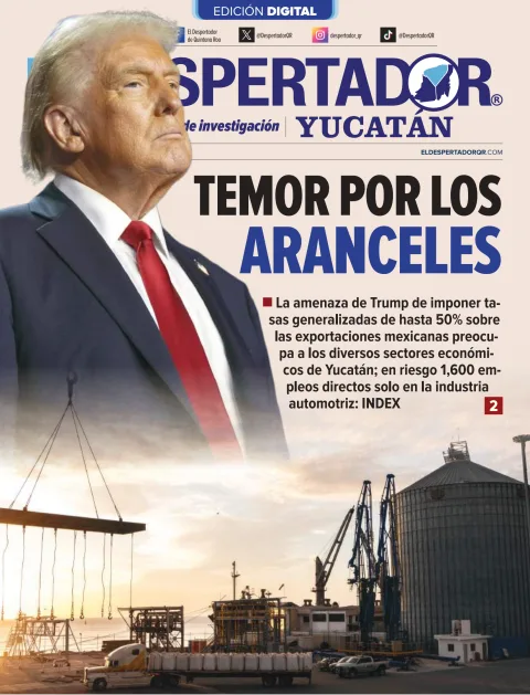 Portada de El Despertador de Quinatana Roo del 2025-02-14