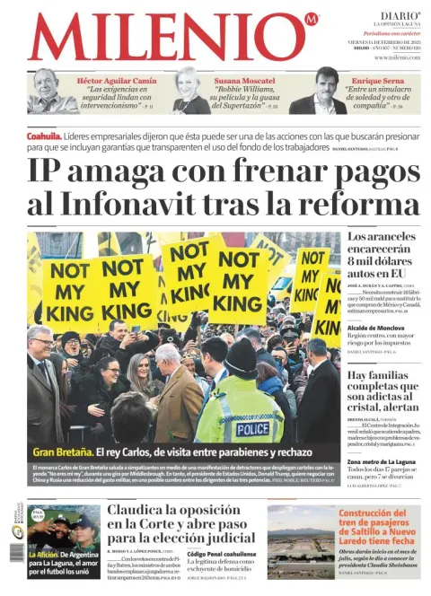 Portada de Milenio Laguna