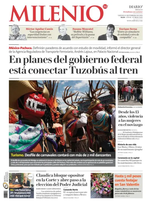 Portada de Milenio Hidalgo