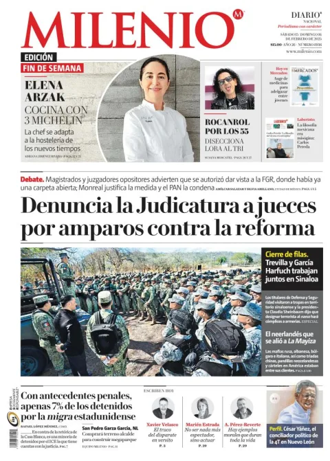 Portada de Milenio