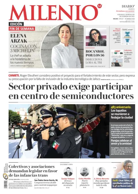 Portada de Milenio Jalisco