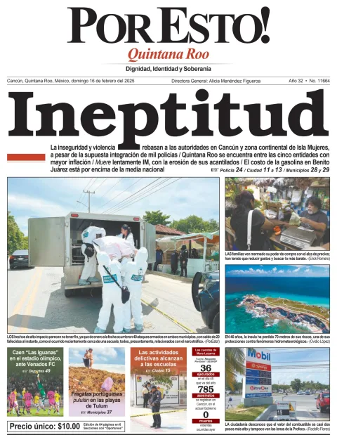 Portada de Por Esto (quintana Roo Cancun)