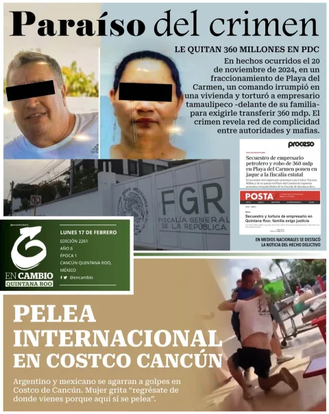 Portada de En Cambio - Quintana Roo (contraportada)