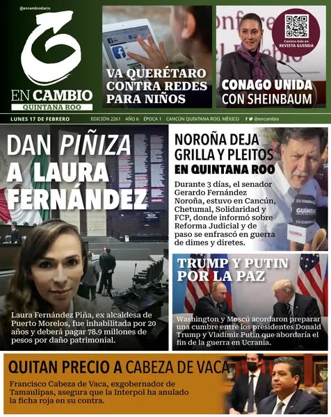 Portada de En Cambio - Quintana Roo (portada)