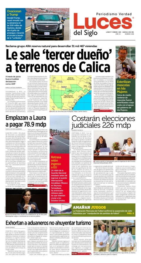Portada de Luces del Siglo