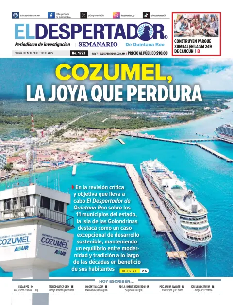 Portada de El Despertador de Quinatana Roo
