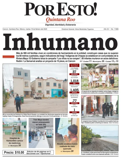 Portada de Por Esto (quintana Roo Cancun)