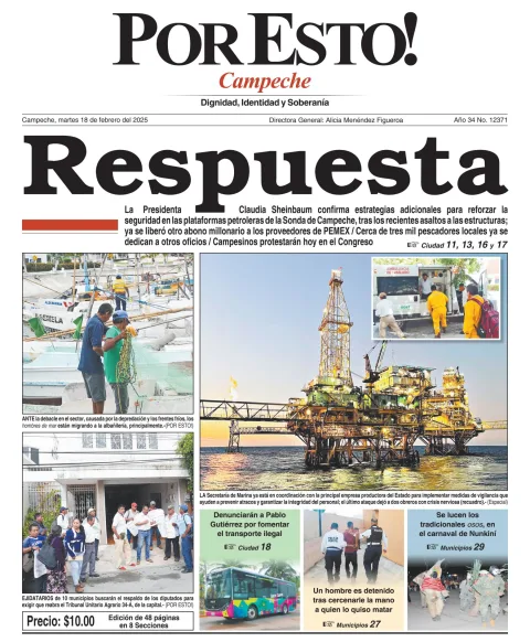 Portada de Por Esto (campeche)