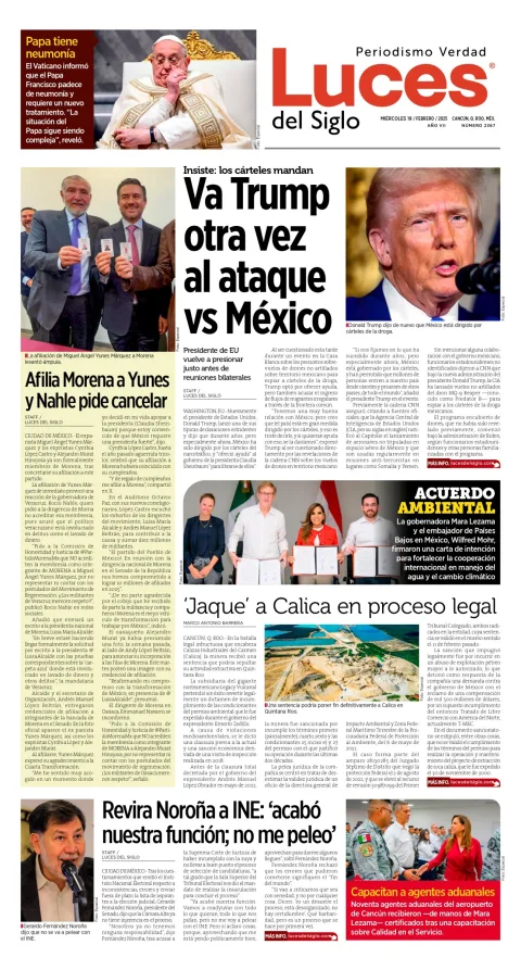 Portada de Luces del Siglo
