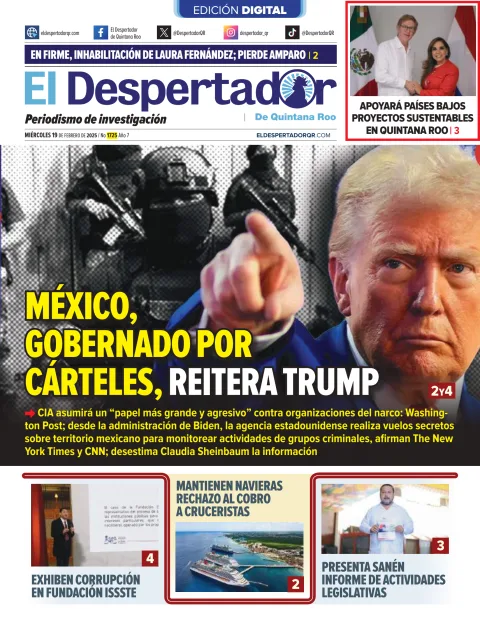 Portada de El Despertador de Quinatana Roo