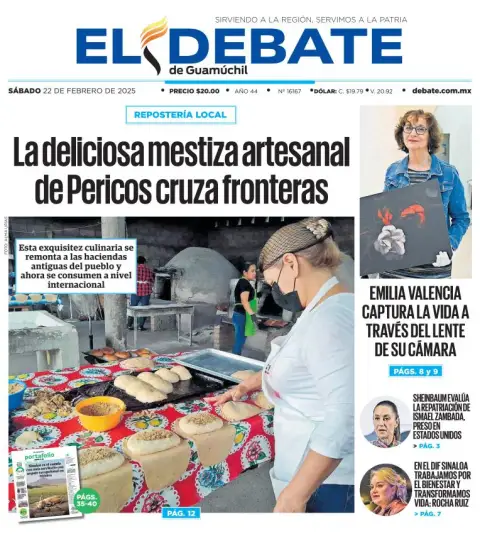 Portada de El Debate de Guamúchil