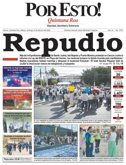 Portada de Por Esto (quintana Roo Cancun)