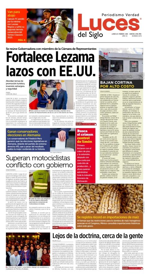 Portada de Luces del Siglo