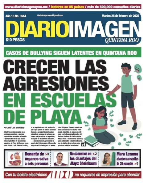 Portada de Diario Imagen Quintana Roo
