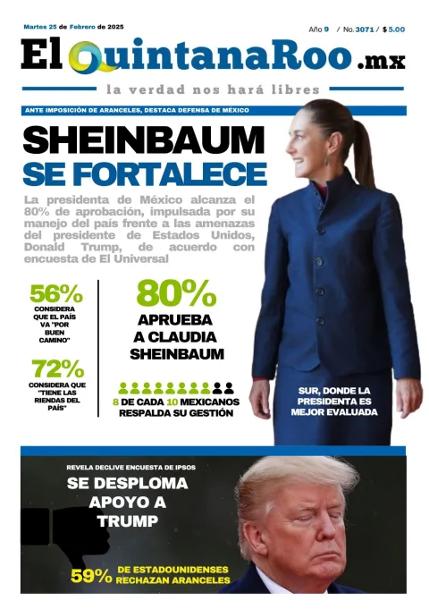 Portada de El Quintana Roo (portada)