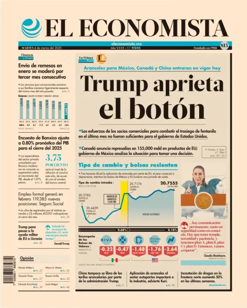 Portada de El Economista