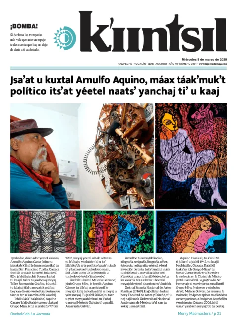 Portada de La Jornada - Kiintsil