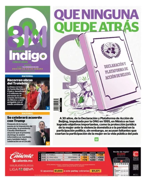 Portada de Reporte Indigo