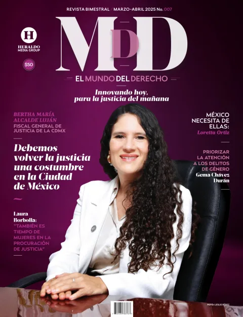 Portada de El Heraldo de Mexico - el Mundo del Derecho del 2025-03-08