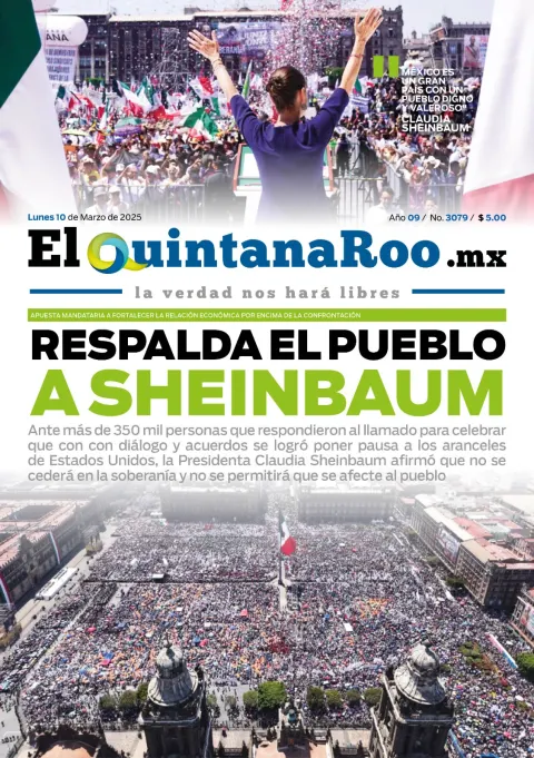 Portada de El Quintana Roo (portada)