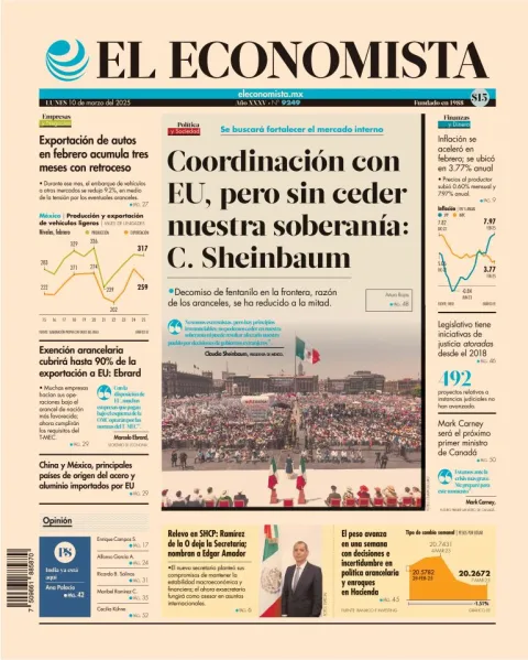 Portada de El Economista