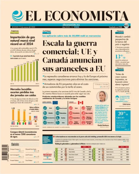 Portada de El Economista