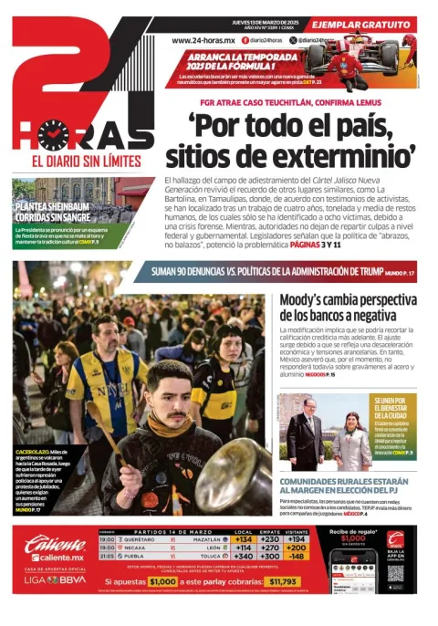 Portada de 24 Horas
