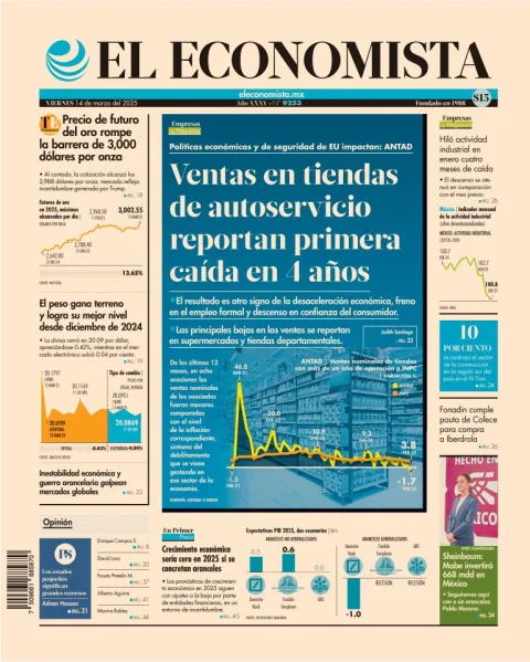 Portada de El Economista