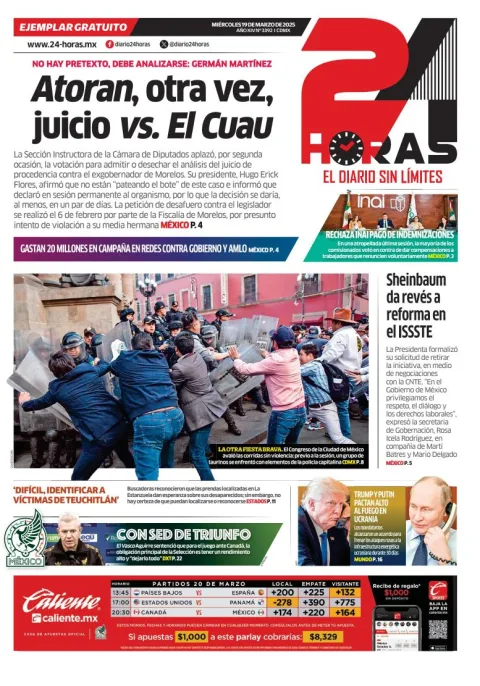 Portada de 24 Horas