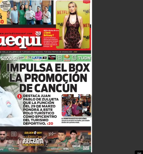 Portada de Quequi (contraportada) del jueves, 20 de marzo de 2025