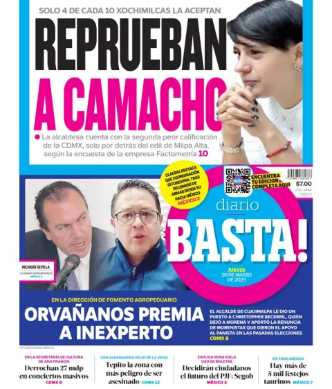 Portada de Basta