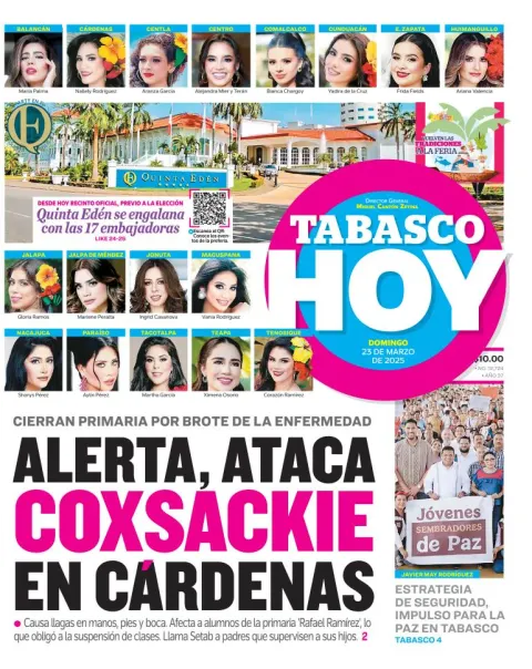 Portada de Tabasco Hoy