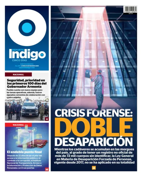 Portada de Reporte Indigo