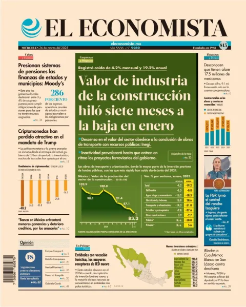 Portada de El Economista