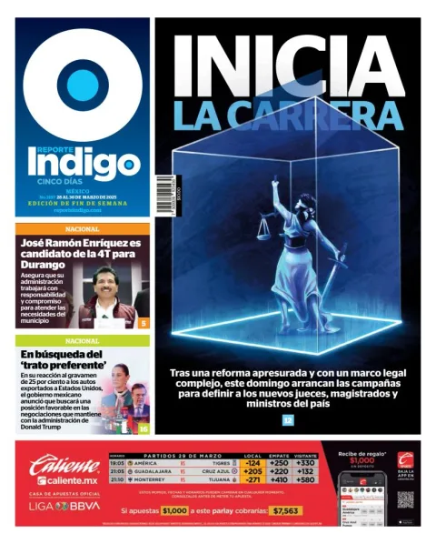 Portada de Reporte Indigo
