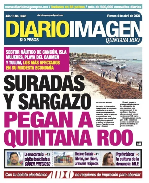 Portada de Diario Imagen Quintana Roo