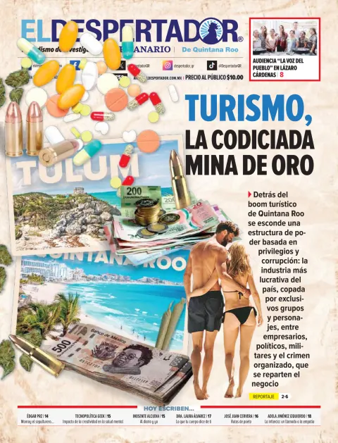Portada de El Despertador de Quintana Roo