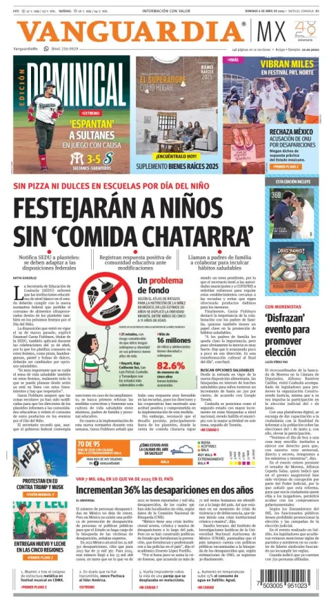 Portada de Vanguardia