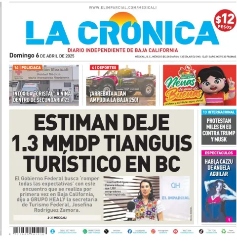 Portada de La Cronica