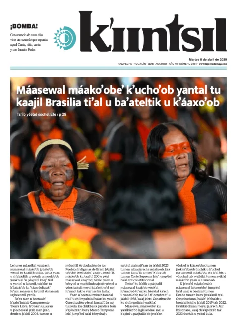 Portada de La Jornada - Kiintsil