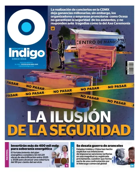 Portada de Reporte Indigo
