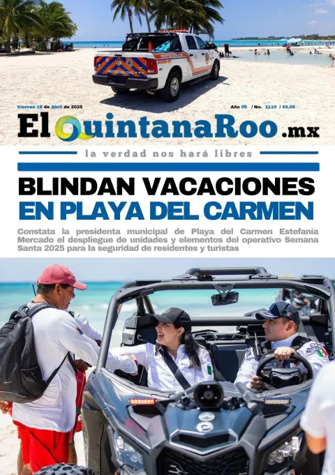 Portada de El Quintana Roo (portada)