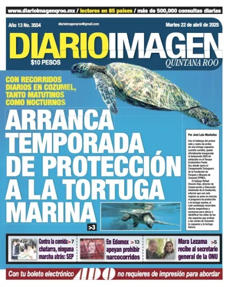 Portada de Diario Imagen Quintana Roo