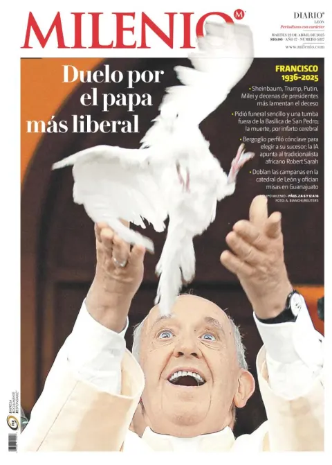 Portada de Milenio Leon del martes, 22 de abril de 2025